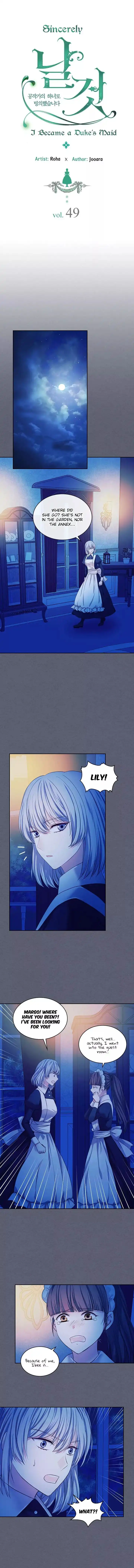Sincerely: I Became a Duke's Maid Chapter 49 2